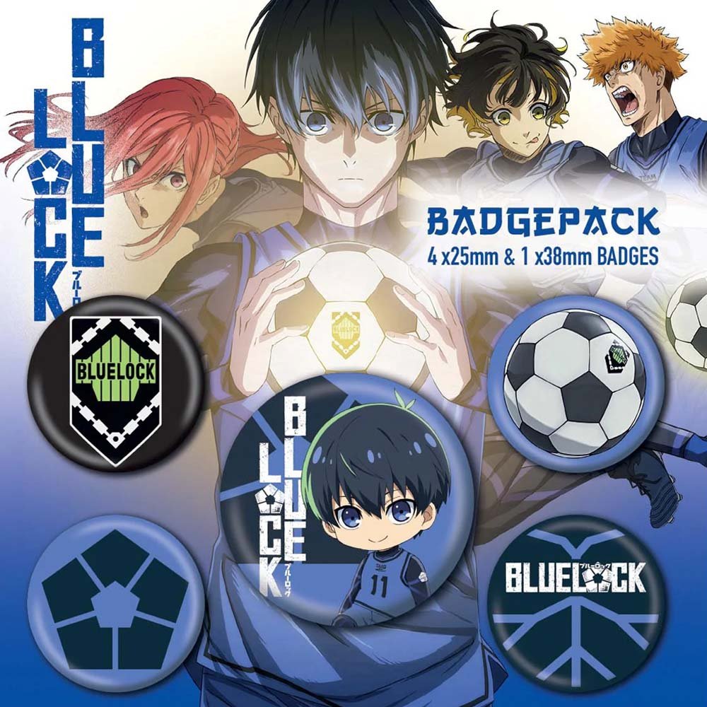 BLUELOCK ブルーロック - Yoichi Isagi / 5個セット / バッジ - PGS